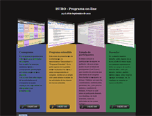 Tablet Screenshot of istro2012.congresos-rohr.info